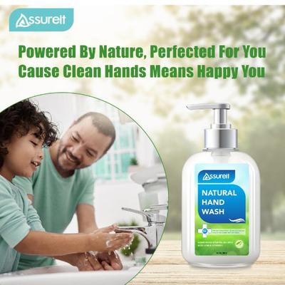 Assureit Natural Hand Wash With Aloe Vera & Vitamin E 250 ml - Hand Wash & Soaps