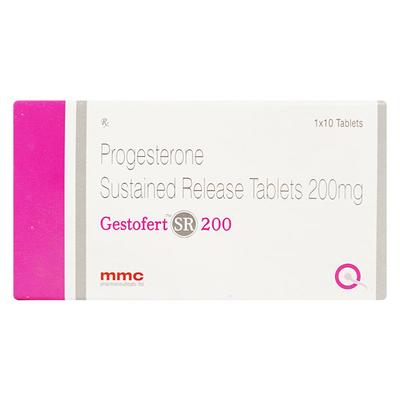 GESTOFERT SR 200 Tablet 10's - Hormonal Therapy-Oes