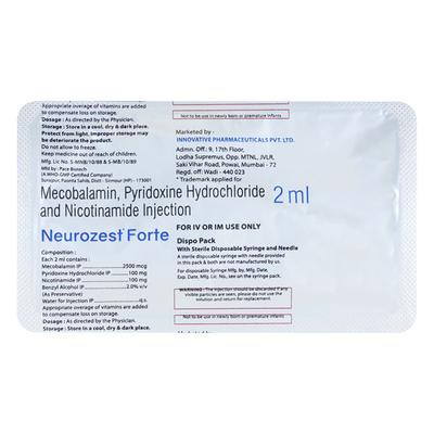 NEUROZEST FORTE Injection 2ml - Supplements-Vam