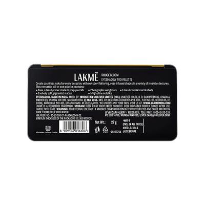 Lakme Rouge Bloom Eyeshadow Pro-Palette 27 gm - Eyeshadow, Bases & Primers
