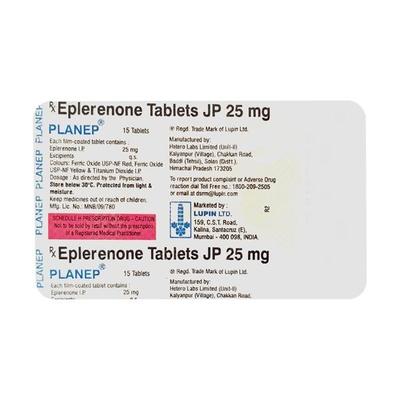 Planep 25mg Tablet 15'S - Hypertension-Diu
