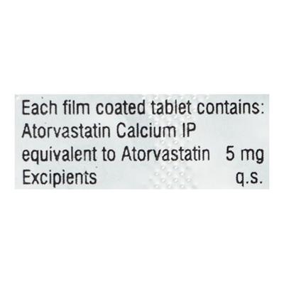 Storvas 5mg Tablet 15'S - High Cholesterol-Dys