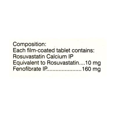 Rosukem F+ Tablet 10'S - High Cholesterol-Dys