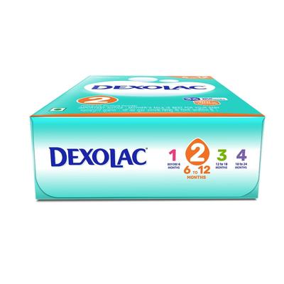 Dexolac Stage 2 (After 6 Months) Powder 400 gm (Refill Pack) - Baby And Infant Supplements