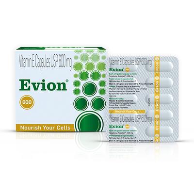 Evion 600mg Capsule 10'S - Supplements-Vit