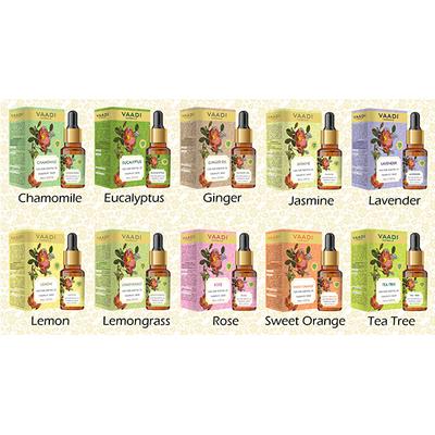 Vaadi Herbals Cinnamon Essential Oil - Soothes Skin Inflammation, Relieves Stress & Anxiety & Improves Concentration - 100% Pure Therapeutic Grade 10 ml - Essential Oils