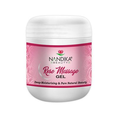 Nandika Beauty Massage Gel - Rose 500 gm - Face Gels