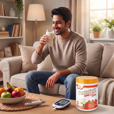 PentaSure DM Diabetes Care Powder - Vanilla Flavour 400 g - Diabetes (Fitness)