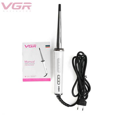 VGR V-526 Professional 10-19mm Barrel Hair Curler with Titanium Coated Curling Wand 1's - Rollers & Curlers