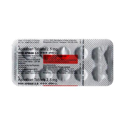 MSN APIBAN 2.5 Tablet 10's - Blood Clot-Ant