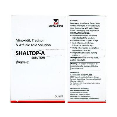 Shaltop A Solution 60ml - Hair Loss-Oth