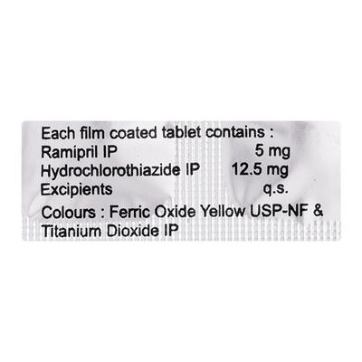 Ramihart H 5mg Tablet 10'S - Hypertension-ACE