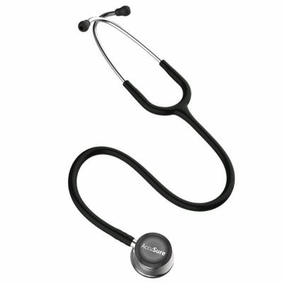 Accusure Stethoscope (ST01) - Black 1's - Stethoscopes