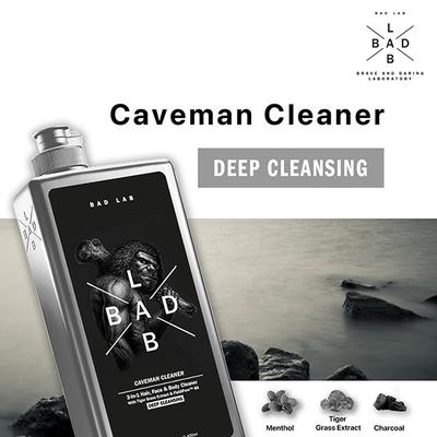 Bad Lab Caveman Cleaner 3-In-1 Hair, Face, Body Cleaner - Deep Cleansing 400 ml - Shower Gels & Body Wash