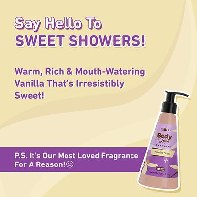 Plum BodyLovin Vanilla Vibes Shower Gel 240 ml - Shower Gels & Body Wash
