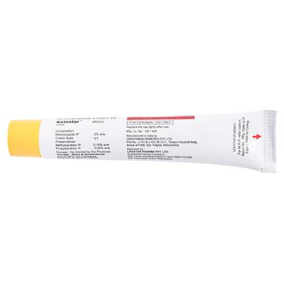 Ketostar Cream 30gm - Fungal Infections-Tps