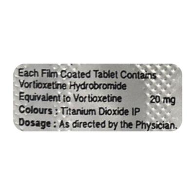 VORTIRAY 20 Tablet 10's - Depression-Ant