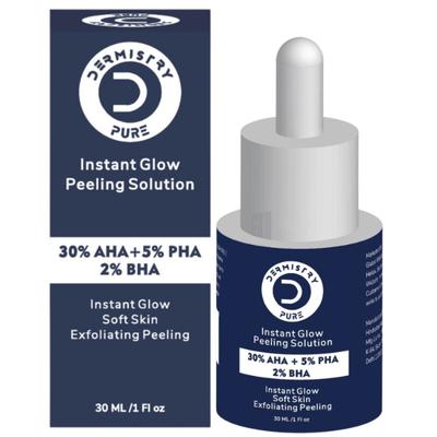 Dermistry 30% AHA 5% PHA 2% BHA Instant Glow Peeling Solution 30 ml - Masks & Peels