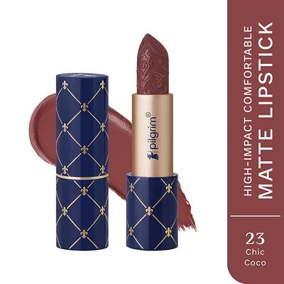 Pilgrim Oh So Creme Lightweight Pigmented Bullet Lipstick Chic Coco-23 4 g - Lipsticks