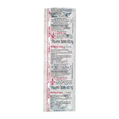 Rcifax 400mg Tablet 10'S - Bacterial Infections-OAB