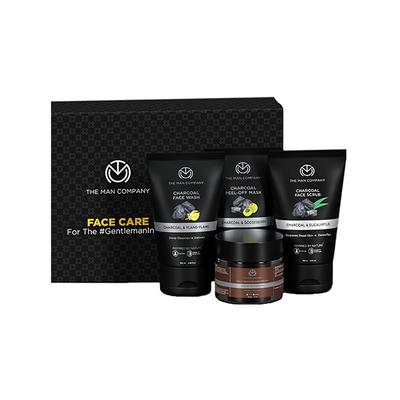 The Man Company Ayushmann Face Care Box (100ml+250gm) 1's - Masks & Peels