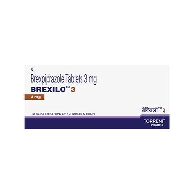 BREXILO 3 Tablet 10's - Schizophrenia-Aps