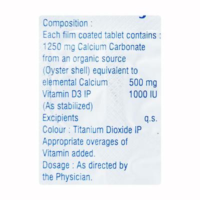 Calonat D3 Tablet 15'S - Supplements-Cal
