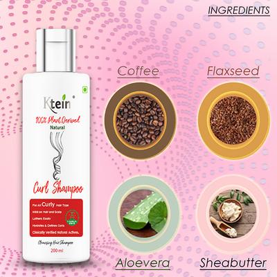 Ktein Natural Plant Derived Curl Shampoo 200 ml - Shampoos