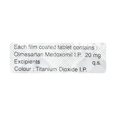Olsar 20mg Tablet 15'S - Hypertension-Ang