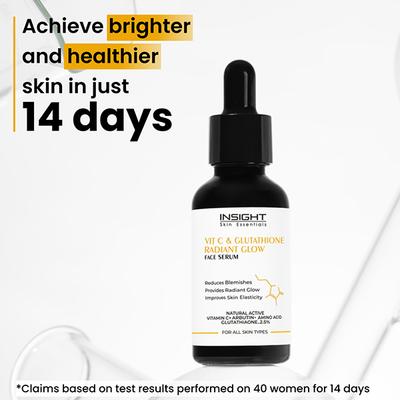 Insight Cosmetics Vit C & Glutathione Radiant Glow Face Serum 30 ml - Face Serum