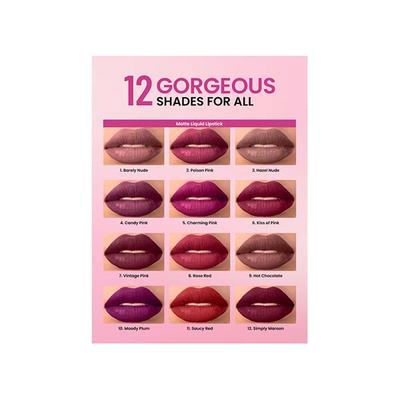 Swiss Beauty Duo Lipstick-Kiss Of Pink 10 ml - Lipsticks