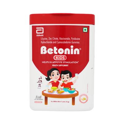 BETONIN KIDS MIXED FRUIT FLAVOUR Gummies 30's - Appetite-App