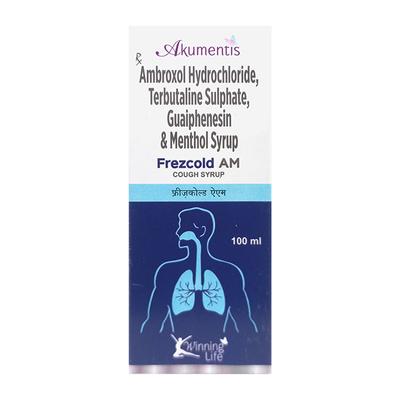 FREZCOLD AM Cough Syrup 100ml - Cough And Cold-Cou