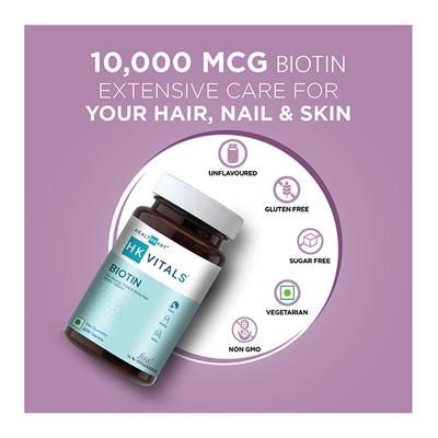 HealthKart HK Vitals Biotin Tablet 90's - Hair & Skin
