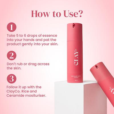 Clayco Sake Glass-Glow Essence 80 ml - Toners