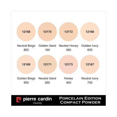 Pierre Cardin Parisporcelain Edition Compact Powder 460 Honey 12 gm - Compact Powder