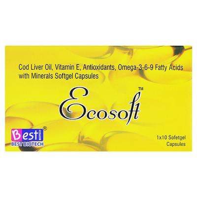 ECOSOFT Softgel Capsule 10's - Supplements-Sup
