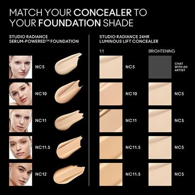 M.A.C Studio Radiance 24hr Luminous Lift Concealer - NC17 11 ml - Concealer
