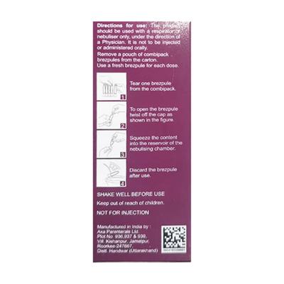 BUDAWAYS F 1 Brezpules 5X2ml - Asthma/COPD-Ast