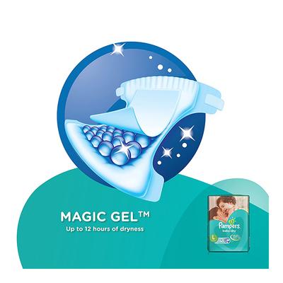 Pampers Baby Dry (L) 18's - Diapers & Wipes