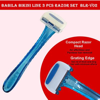 Babila Bikini Line Razor Set Blr-V02 3 gm 3's - Razors & Cartridges