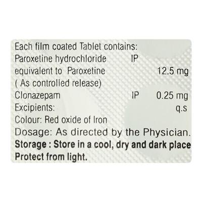 PAXONIL LS 12.5 Tablet 15's - Anxiety-Anx
