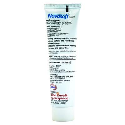 NOVASOFT Cream 60gm - Dry Skin-Emo