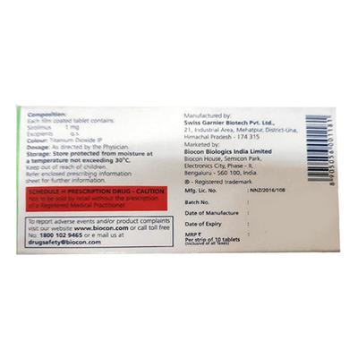 Rapacan 1mg Tablet 10'S - Auto Immune Disease-Imm