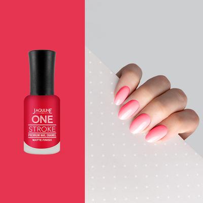 Jaquline USA One Stroke Premium Nail Enamel True Love J25 8 ml - Nail Polish
