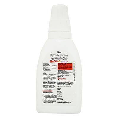 Maxtra O Nasal Spray 10ml - Nasal Congestion-Nas