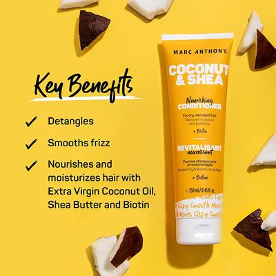 Marc Anthony Hydrating Coconut Oil And Shea Butter Conditioner 250 ml - Conditioners