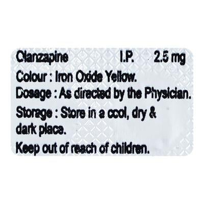 OLANZIP 2.5 Tablet 10's - Schizophrenia-Aps