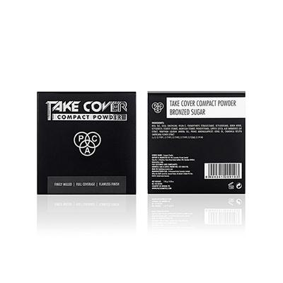 PAC Take Cover Compact Powder 14 Bronzed Sugar 7.85 gm - Compact Powder