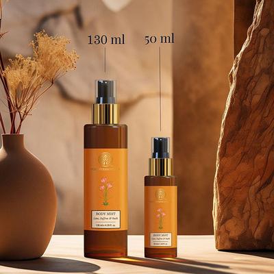 Forest Essentials Body Mist Lime Saffron and Oudh Natural and Hydrating Body Spray for Men and Women 130 ml - Body Mist/Spray